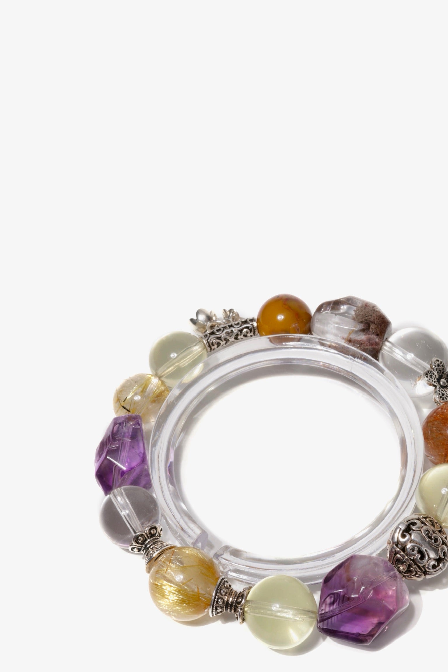 Elephant Crown with Red Phantom Quartz